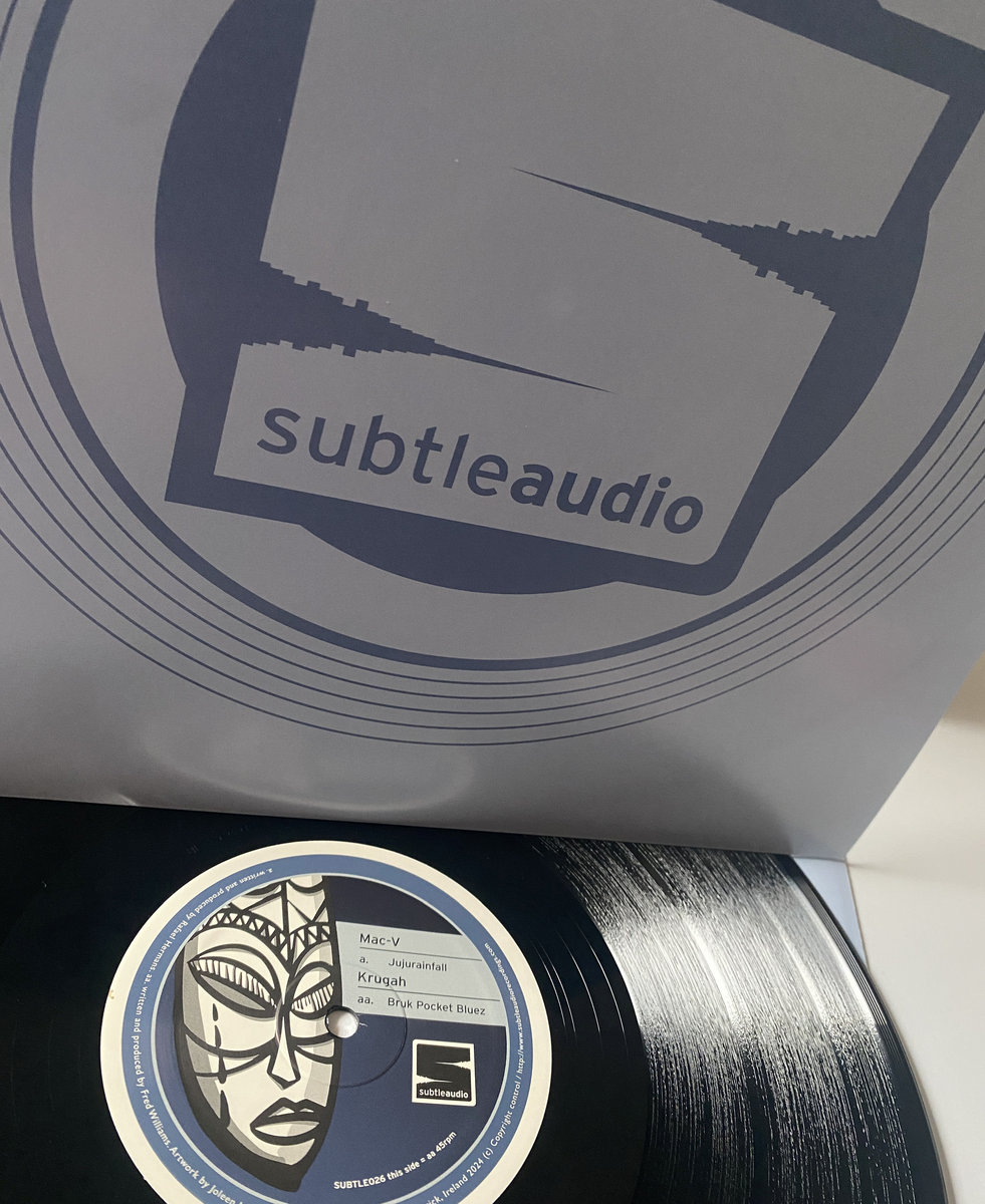 SUBTLE026 :: Mac-V / Krugah - Jujurainfall / Bruk Pocket Bluez cover
