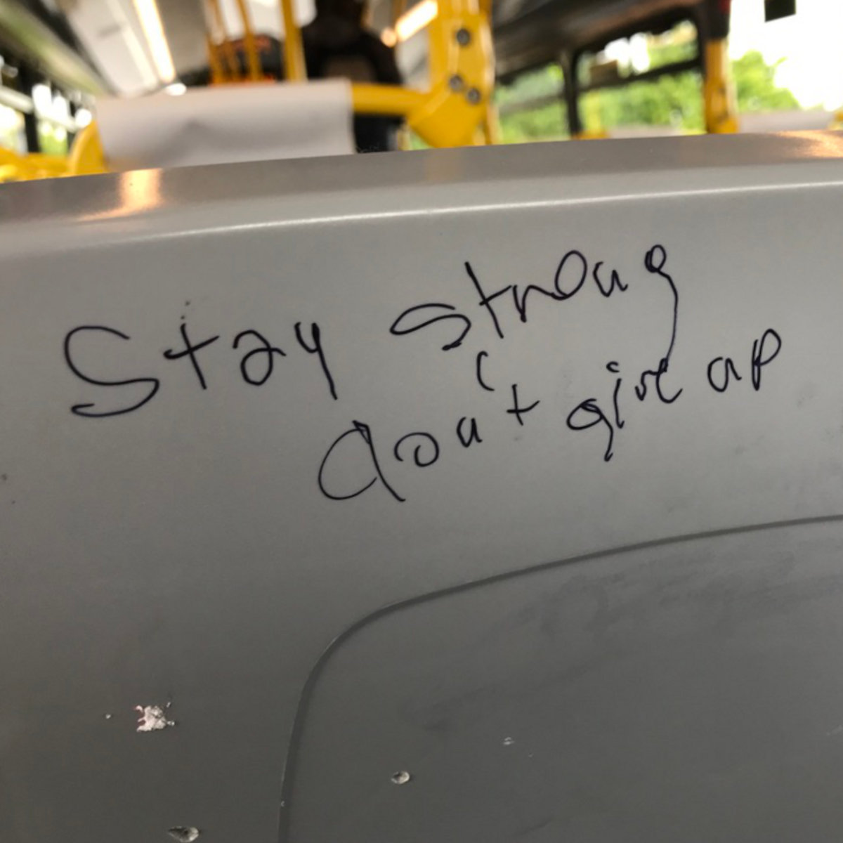 Stay Strong, Don't Give Up cover