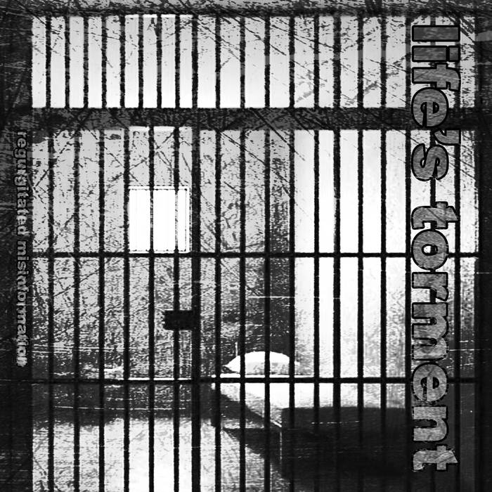 LIFE'S TORMENT — "Regurgitated Misinformation" - Split w/Merked album artwork