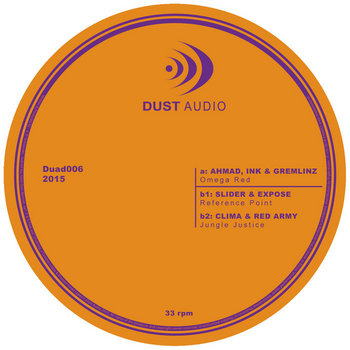 Cover art for Omega Red EP | Dust Audio