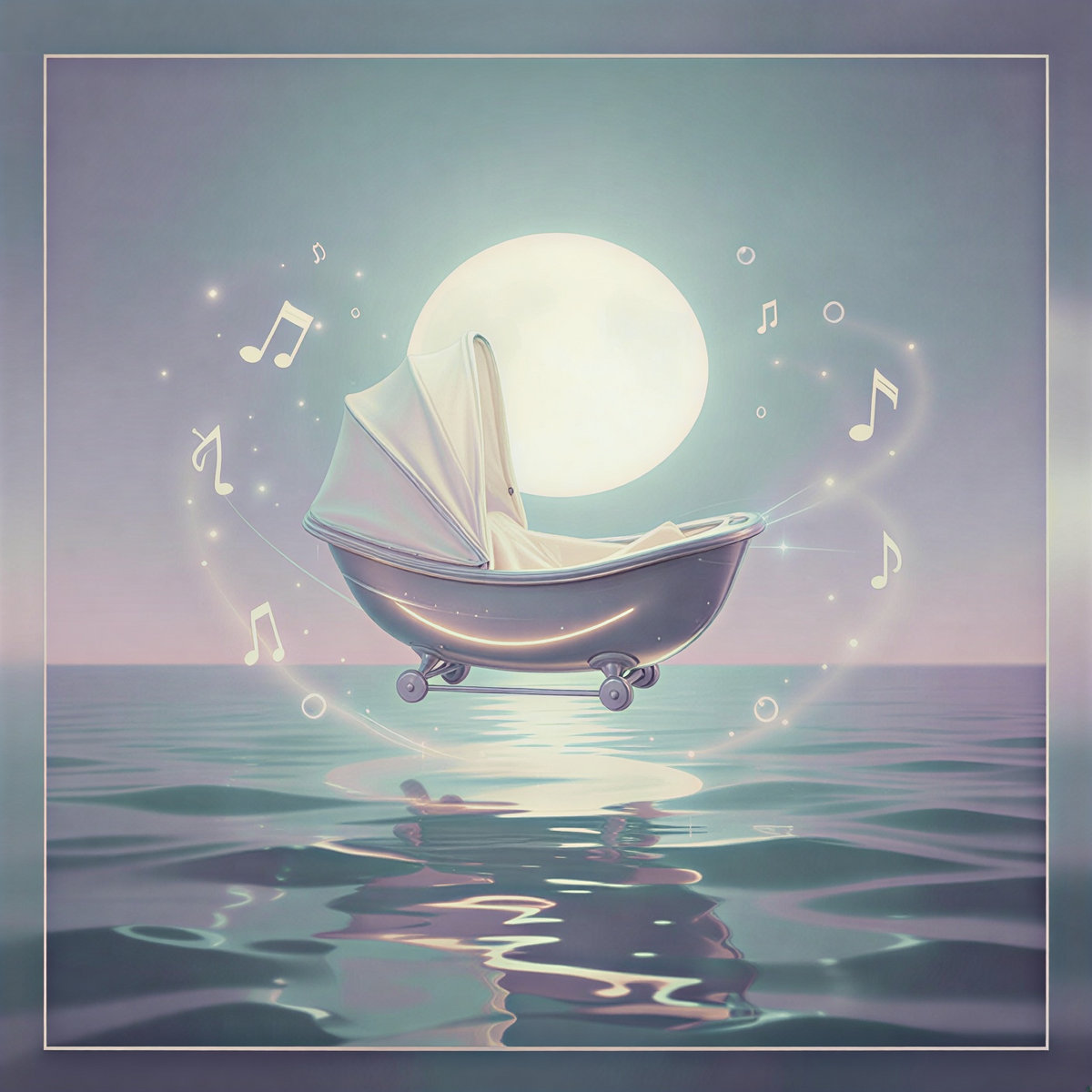 Deep Sleep Music For Babies Under Moonlight cover