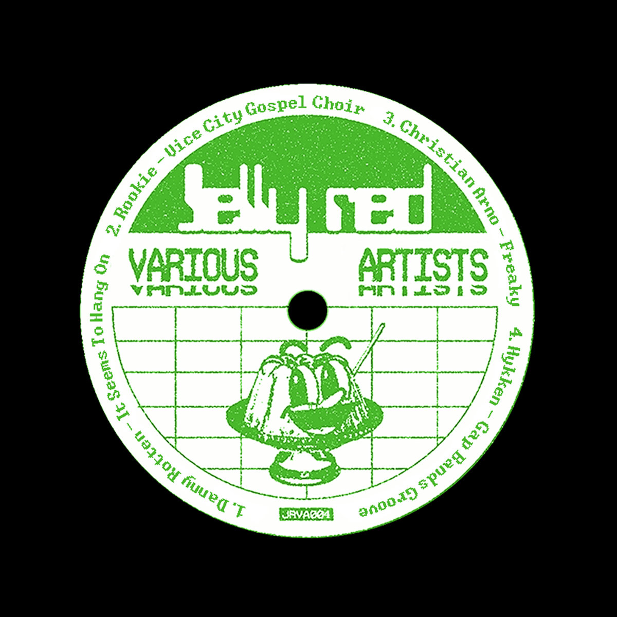 JRVA004 - Jelly red - Various Artists cover