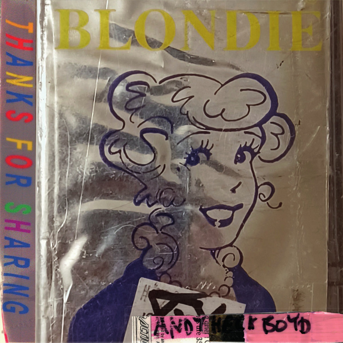 blondie - thanks for sharing cover