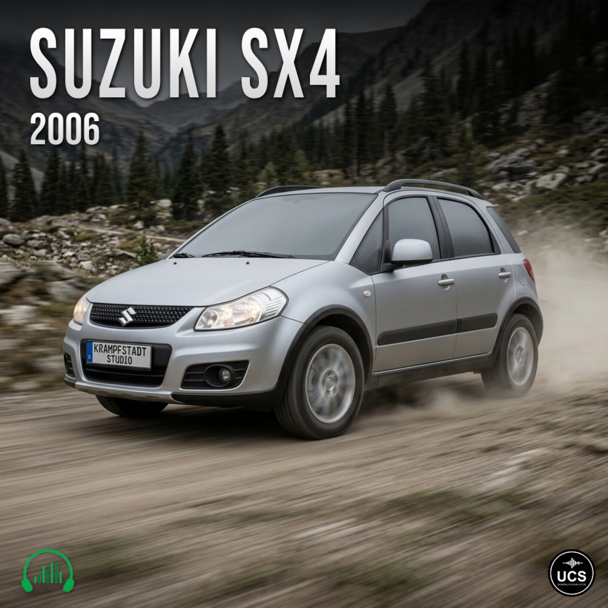 Suzuki SX4 2006 subcompact crossover SUV sport utility vehicle