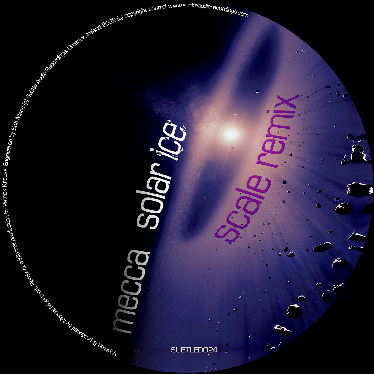 SUBTLED024 :: Mecca - Solar Ice (Scale Remix) cover