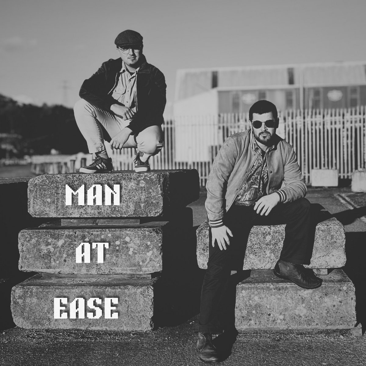 MAN AT EASE cover