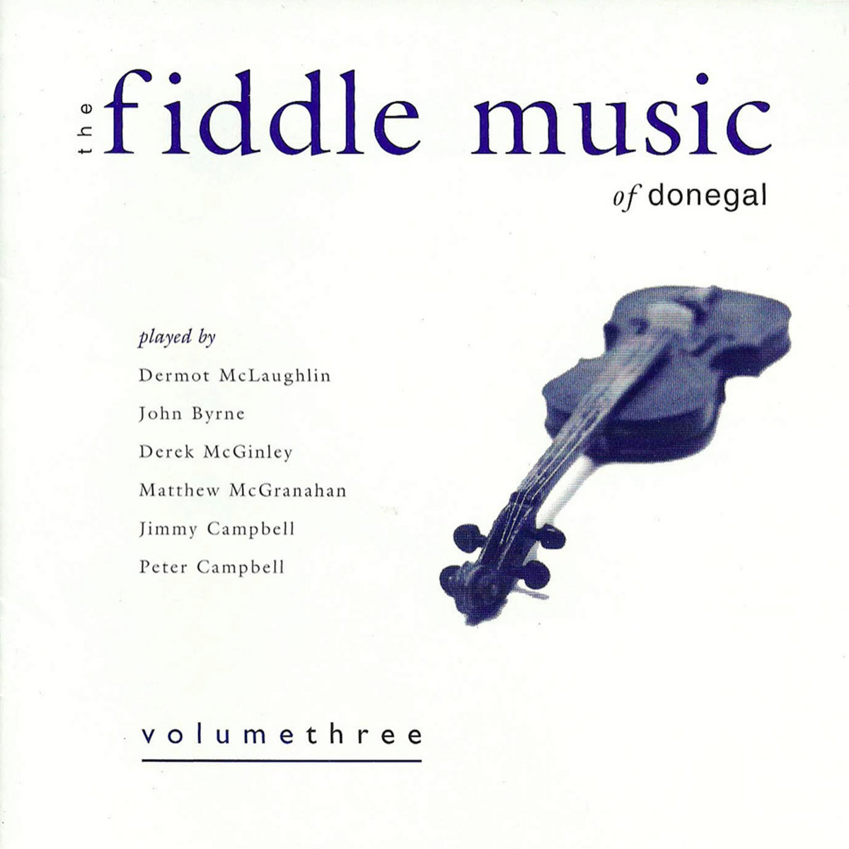 The Fiddle Music of Donegal Volume 3 cover