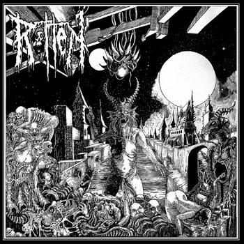Cover of ROTTEN "Planets Are Only There To Host Our Cemeteries"