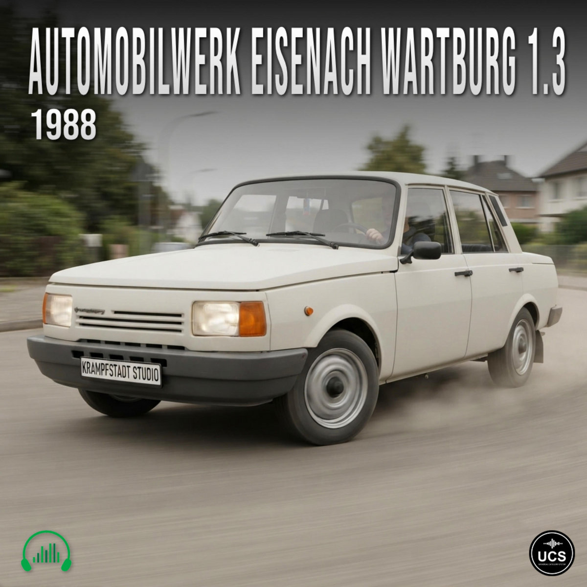 Automobilwerk Eisenach Wartburg 13 1988 Compact Car