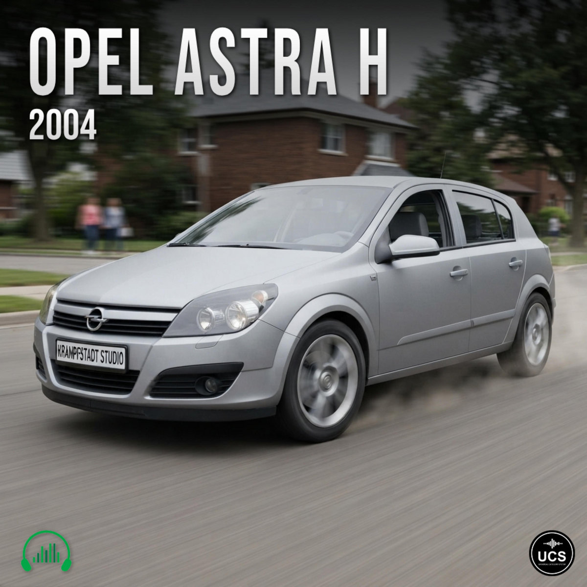 Opel Astra H 2004 compact car