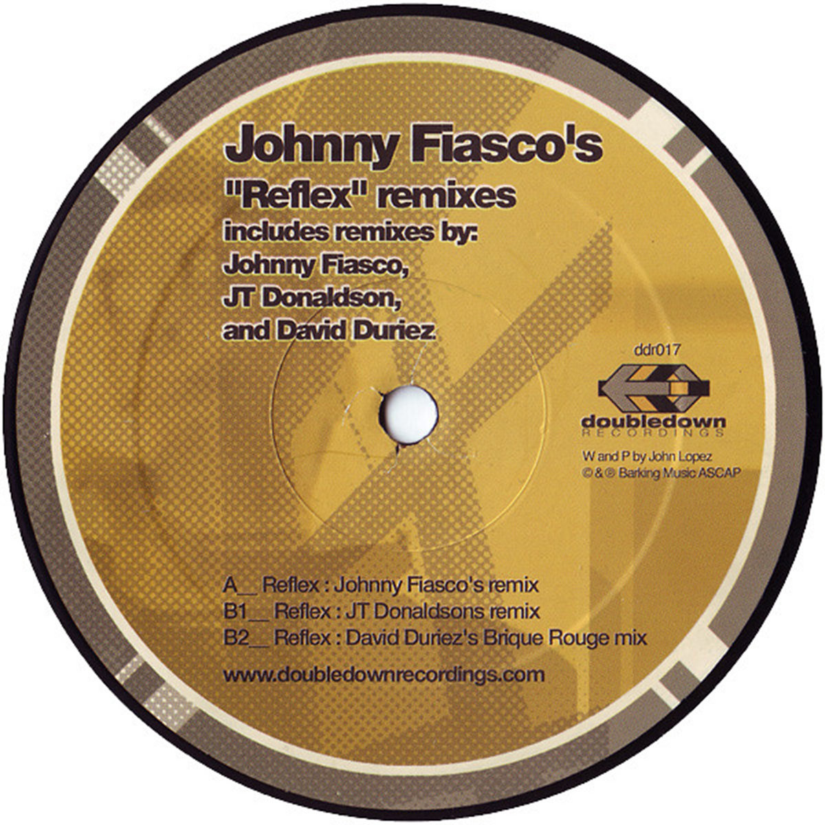 Johnny Fiasco - Johnny Fiasco - Reflex (David Duriez Brique Rouge Mix) [2020 Remastered Version]