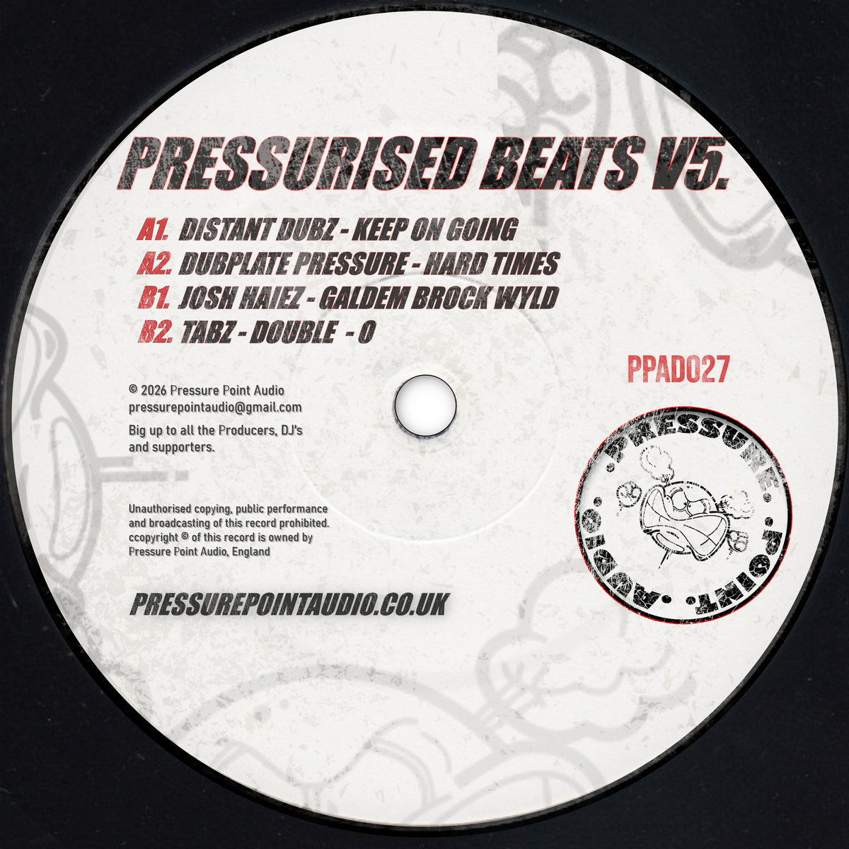 Pressurised Beats Volume 5 cover