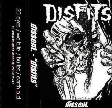 DISSENT - DISFITS (Misfits Tribute 1999) cover