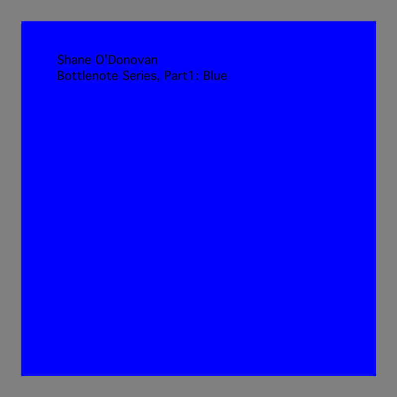 Bottlenote Series Part1 - Blue cover