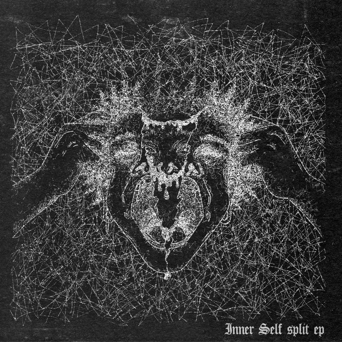 Mongrel / Guff split 7"EP cover