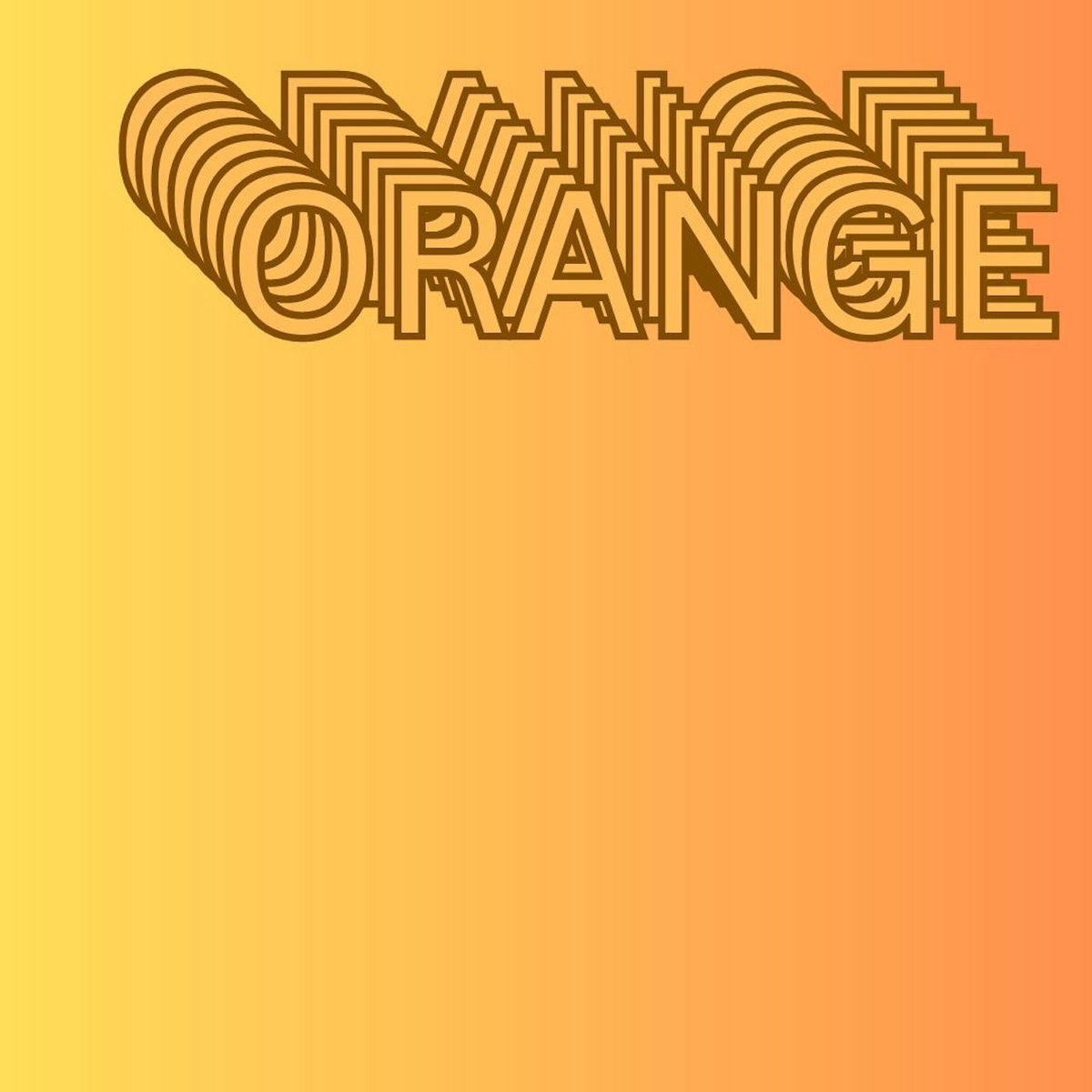 Orange cover