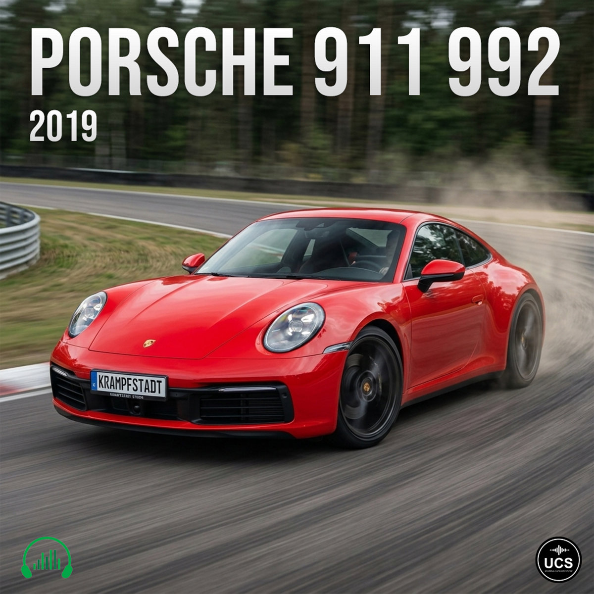 Porsche 911 992 2019 Sports Car