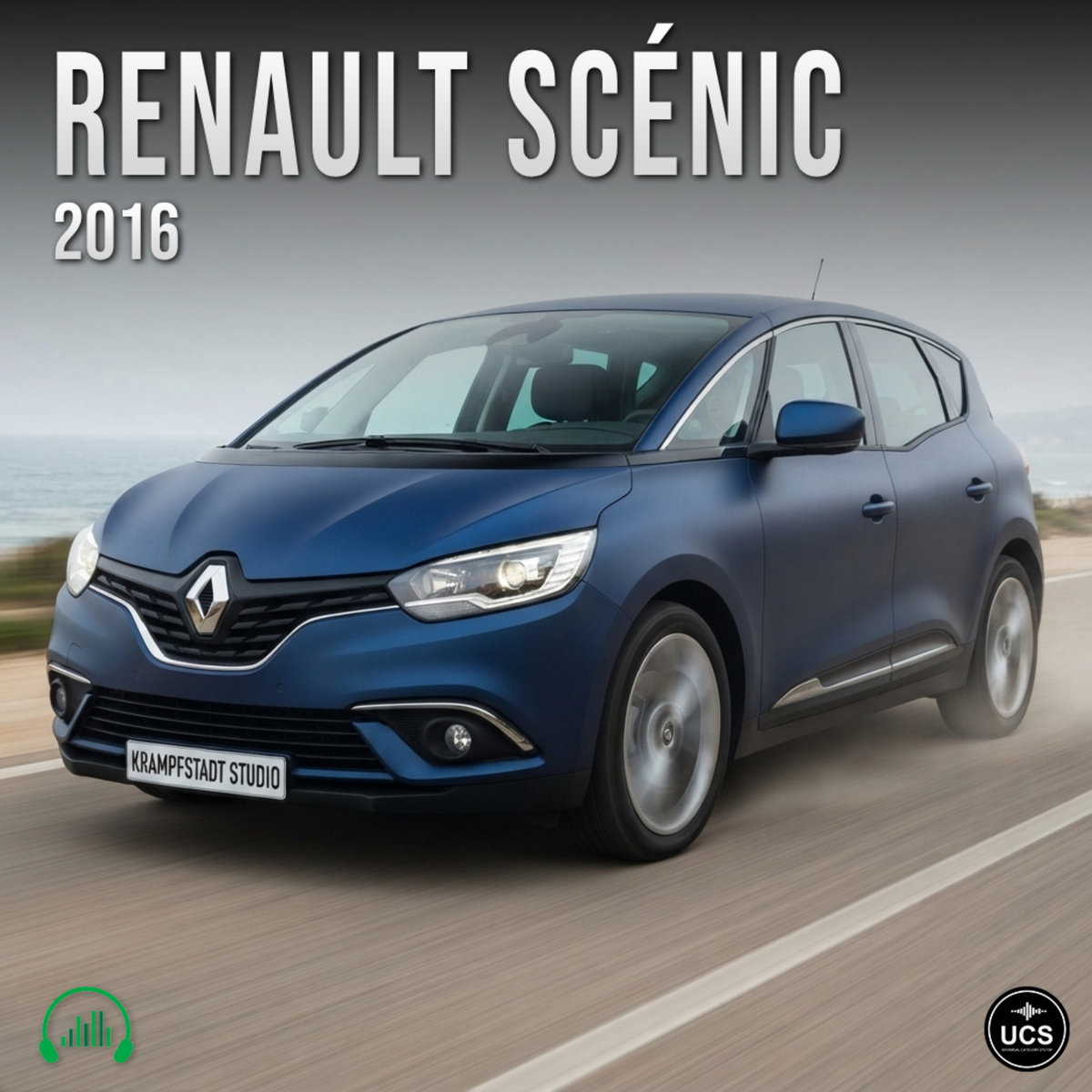 Renault Scenic 2016 compact MPV minivan multi purpose vehicle
