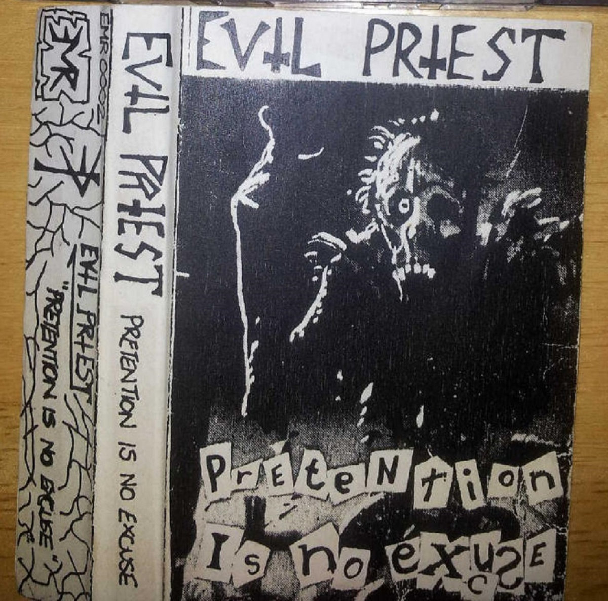 EVIL PRIEST - PRETENTION IS NO EXCUSE (Demo 1988) cover